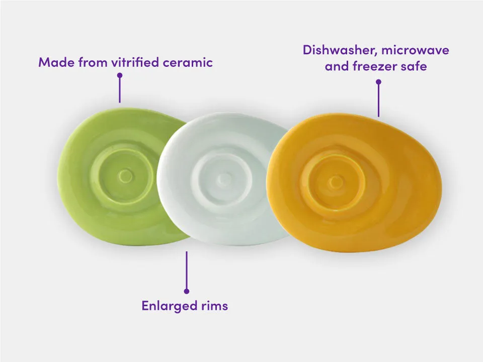Adaptive Oval Saucer