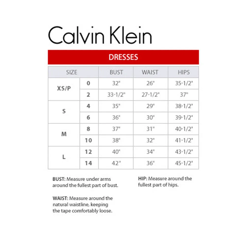 Calvin Klein Metallic-Dot Babydoll Dress