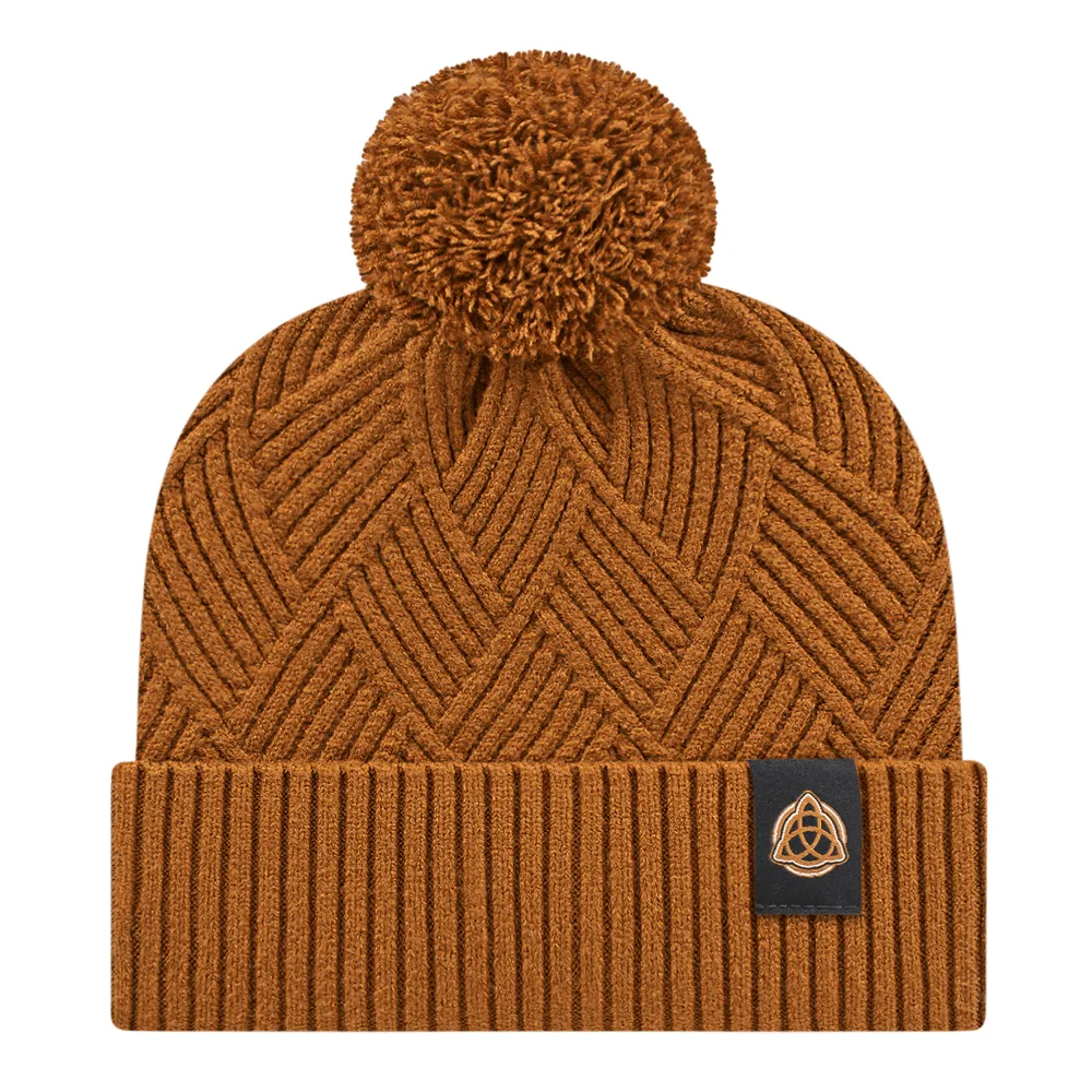 Cap America iK8554 Premium Diagonal Weave Knit Cap with Cuff