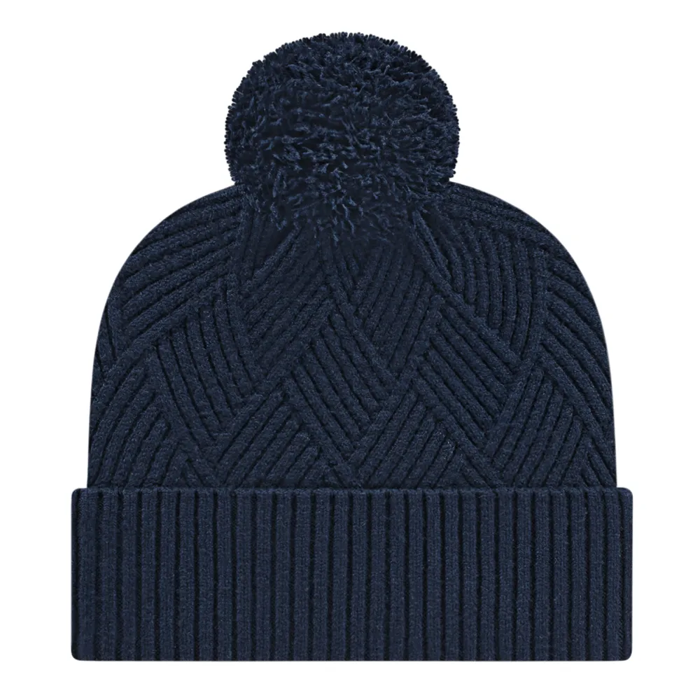 Cap America iK8554 Premium Diagonal Weave Knit Cap with Cuff