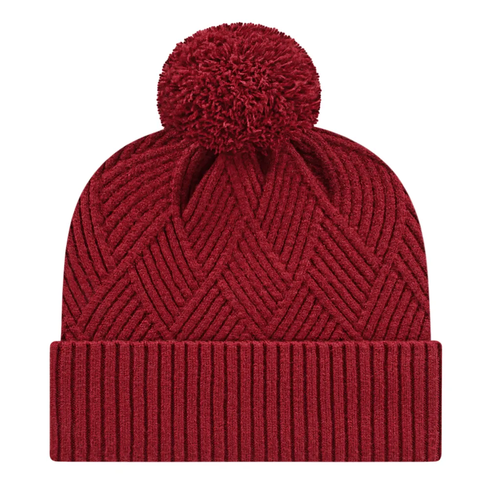 Cap America iK8554 Premium Diagonal Weave Knit Cap with Cuff
