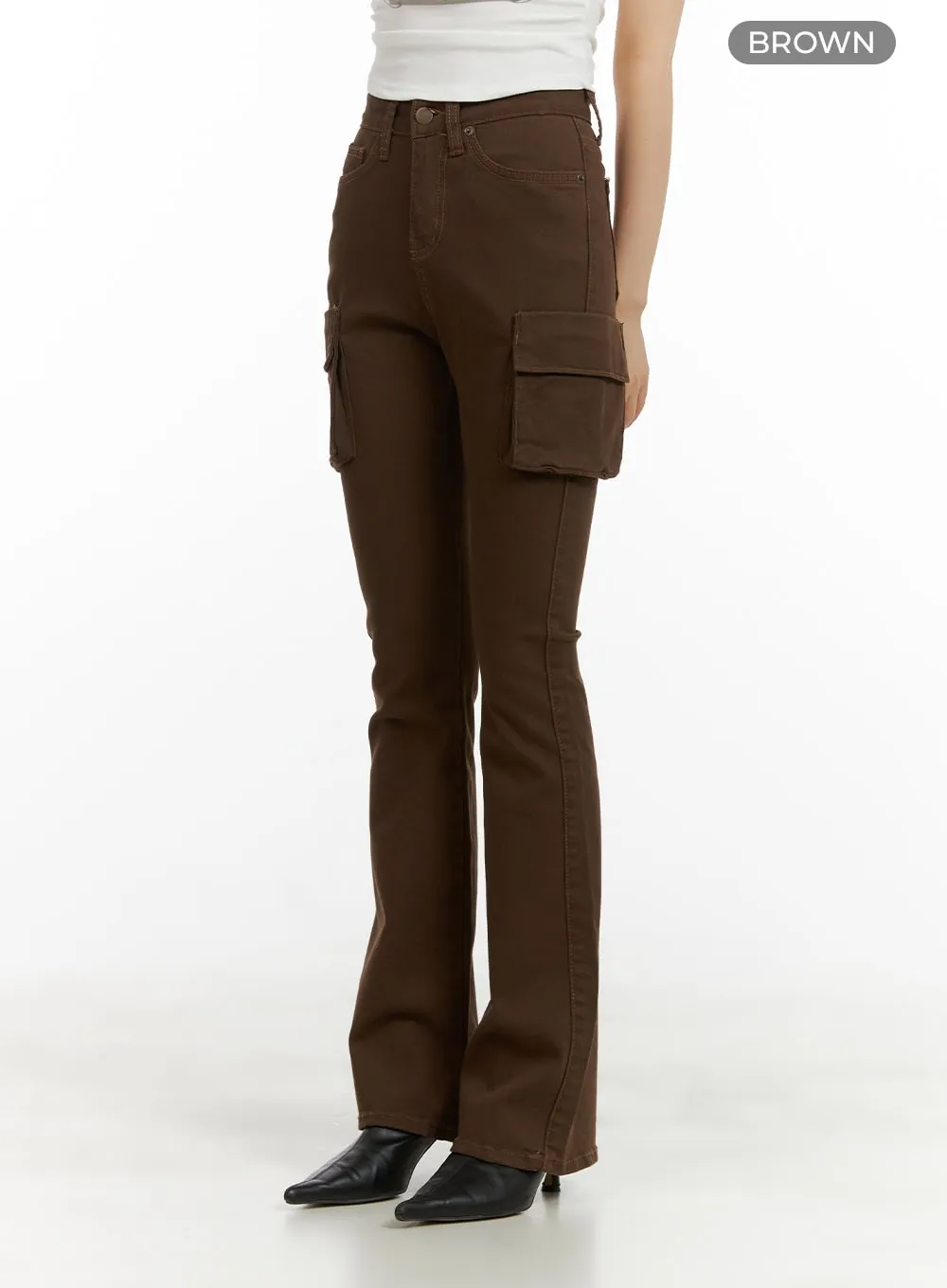 Cargo Bootcut Pants CU410