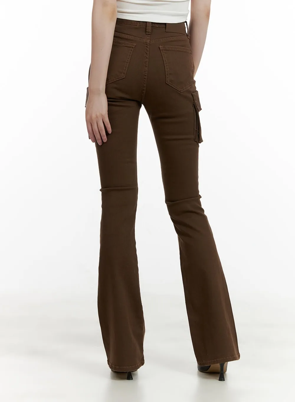 Cargo Bootcut Pants CU410