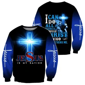 Christmas Is The Most Wonderfull Time Jesus - Christian Sweatshirt For Women & Men