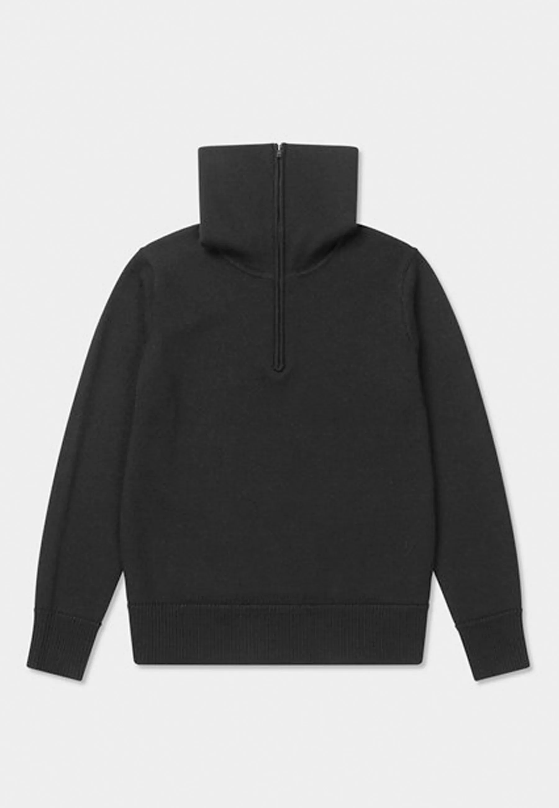 Clementine Classic Merino Jumper - black