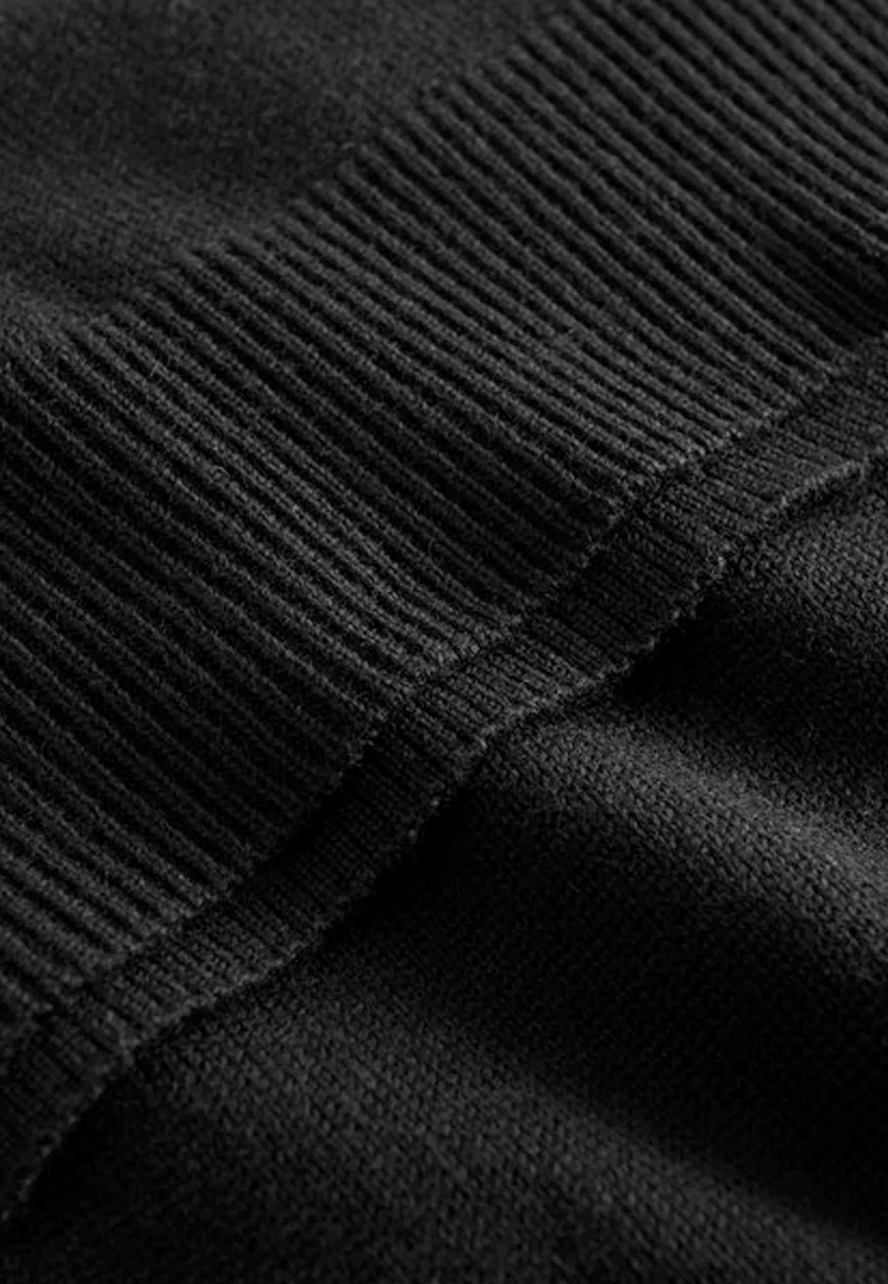 Clementine Classic Merino Jumper - black