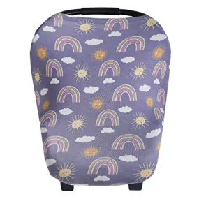 Copper Pearl Baby Car Seat Cover Canopy and Nursing Cover Multi-Use Stretchy 5 in 1 Gift Hope