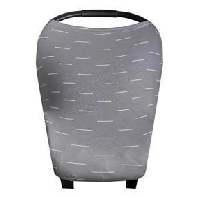 Copper Pearl Baby Car Seat Cover Canopy and Nursing Cover Multi-Use Stretchy 5 in 1 Gift"Dash"
