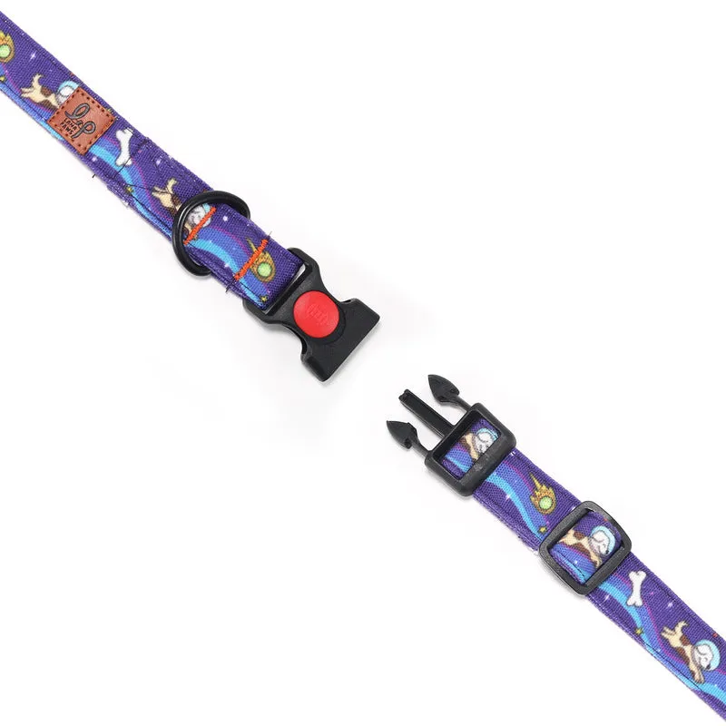 Dog Collar Neck Belt - Space Dog