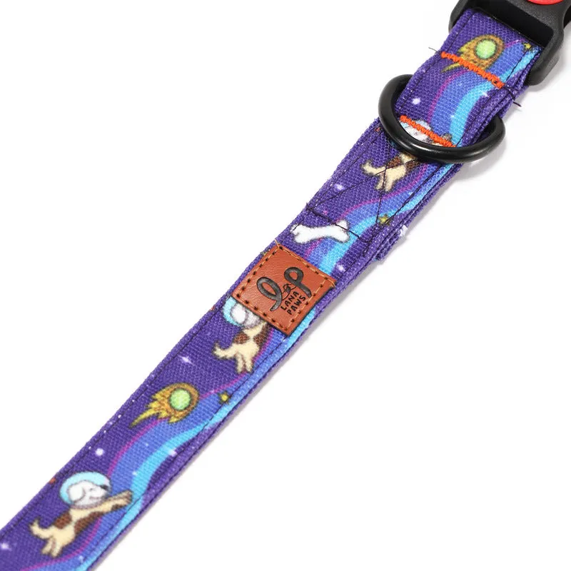 Dog Collar Neck Belt - Space Dog