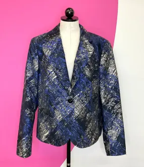 ESCADA METALLIC BASTAR BLAZER - 46 (XL)