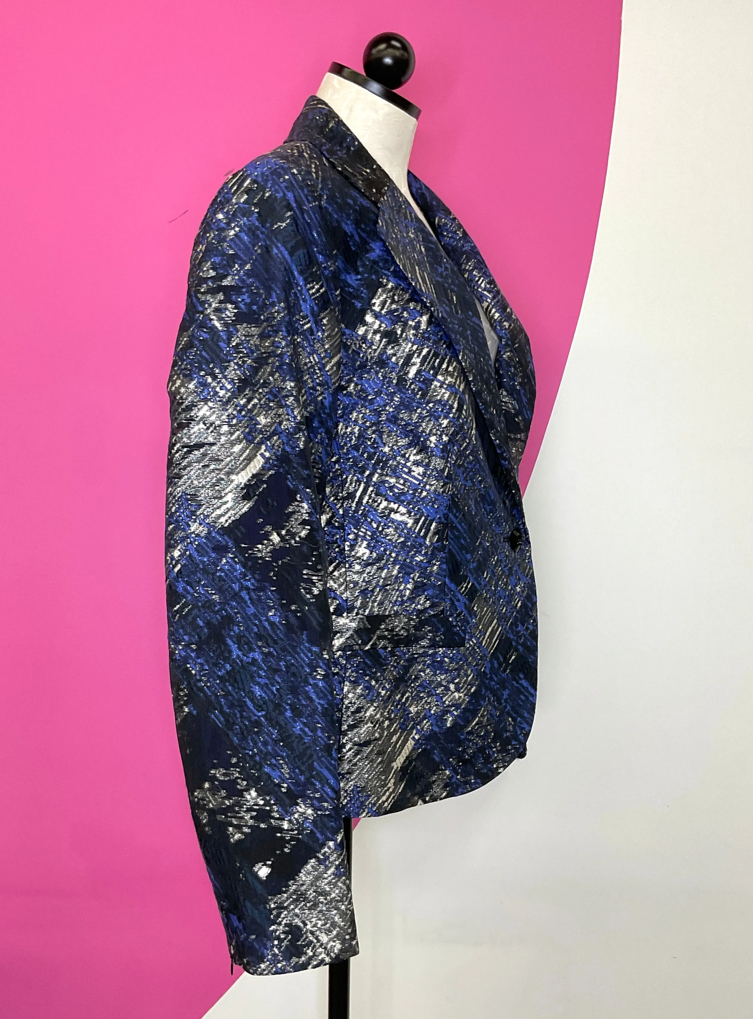 ESCADA METALLIC BASTAR BLAZER - 46 (XL)
