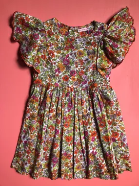 Joni Dress Aster Tangerine
