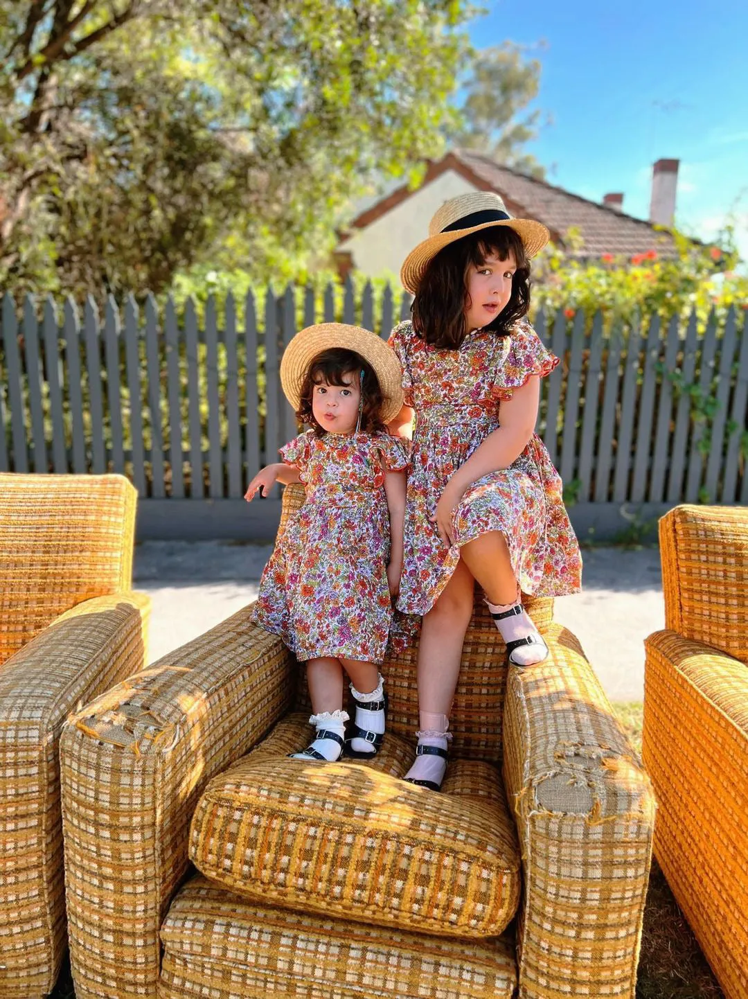 Joni Dress Aster Tangerine