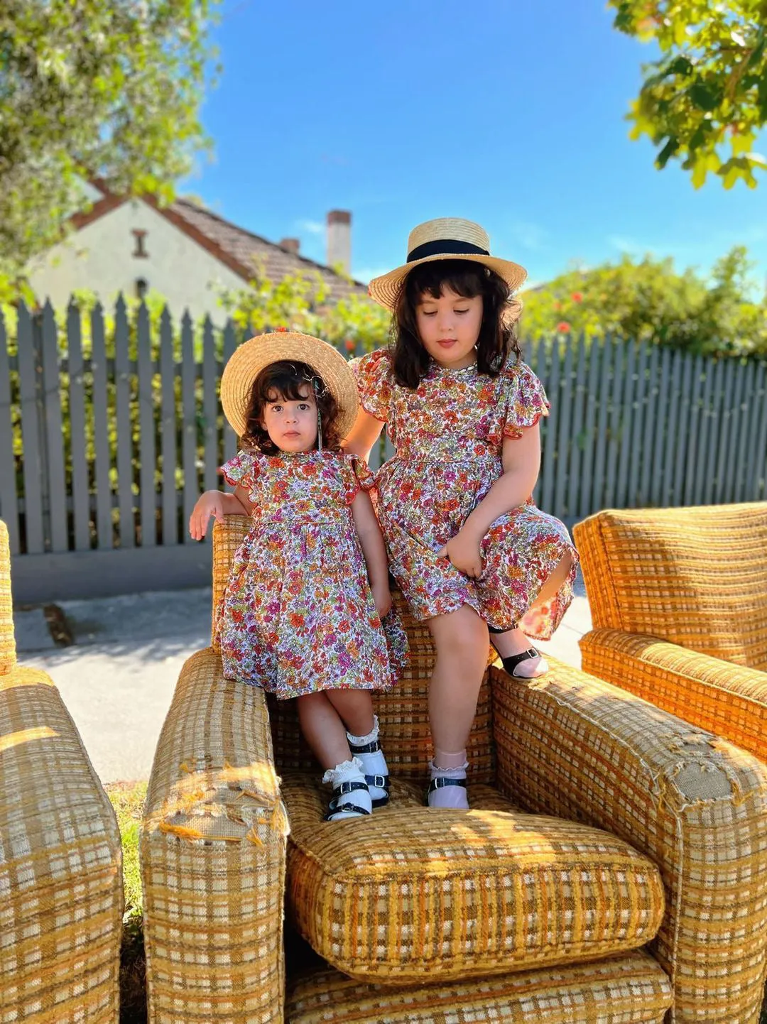 Joni Dress Aster Tangerine
