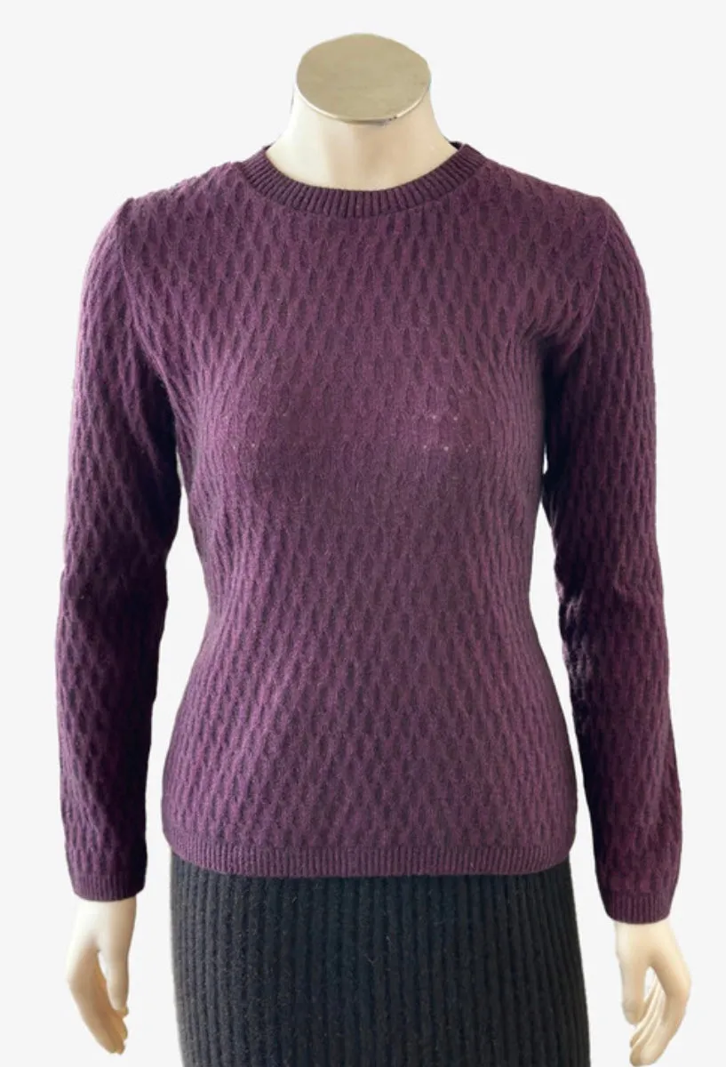 Lace Detail Crew Jumper