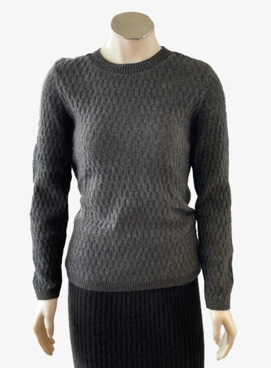 Lace Detail Crew Jumper