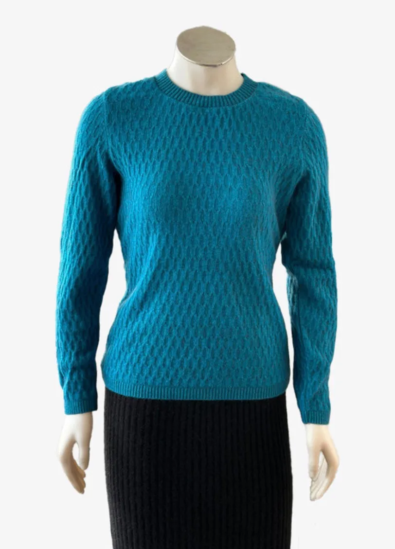 Lace Detail Crew Jumper