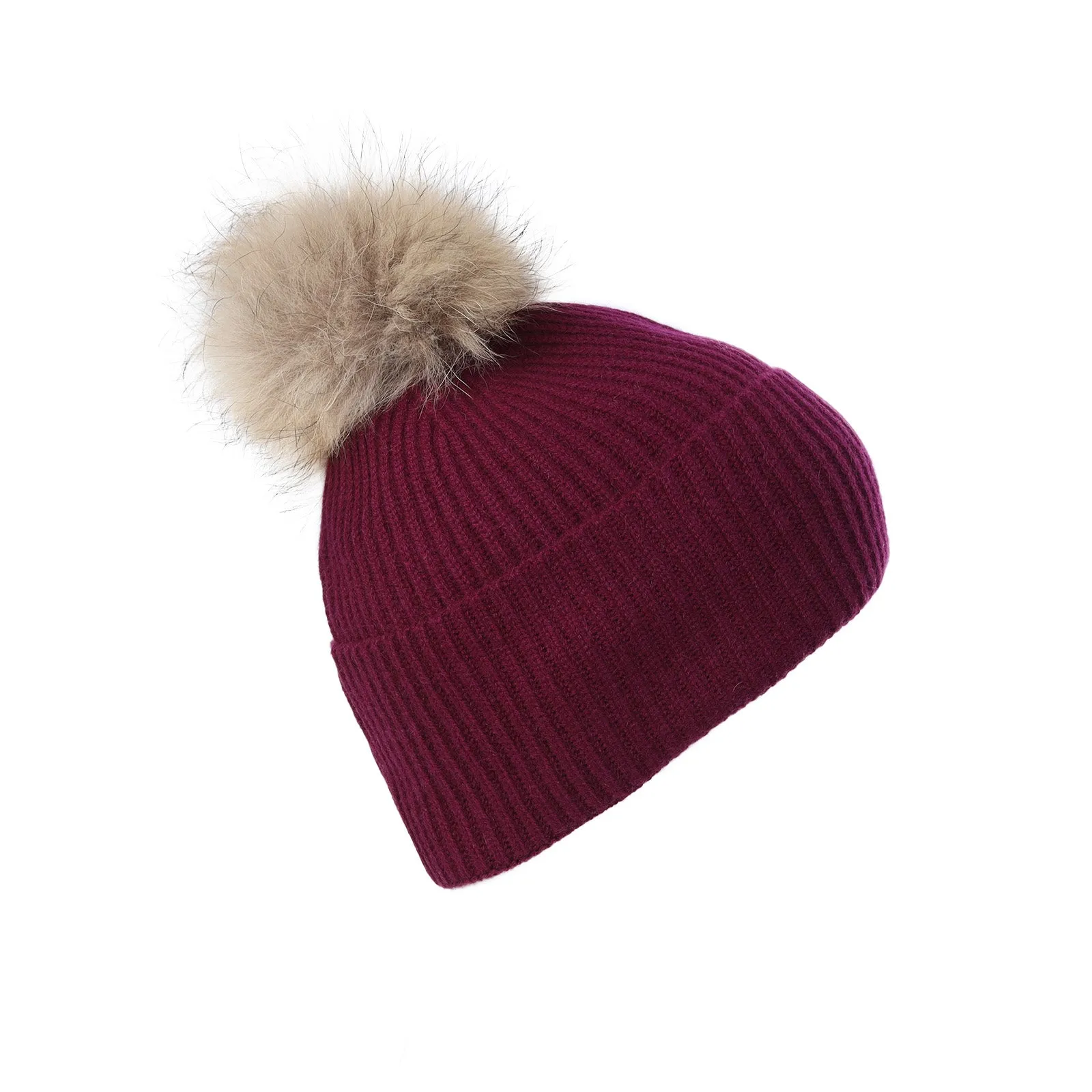 Luxury Rib Deep Turn Up Ladies Beanie Eminence