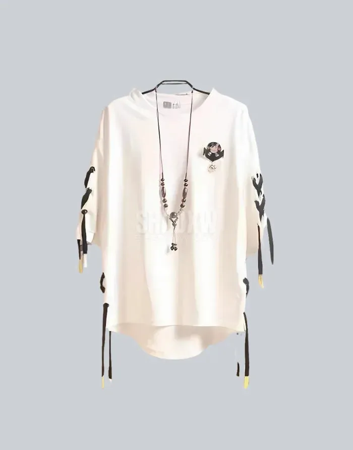 Mens Lace-up Shirt