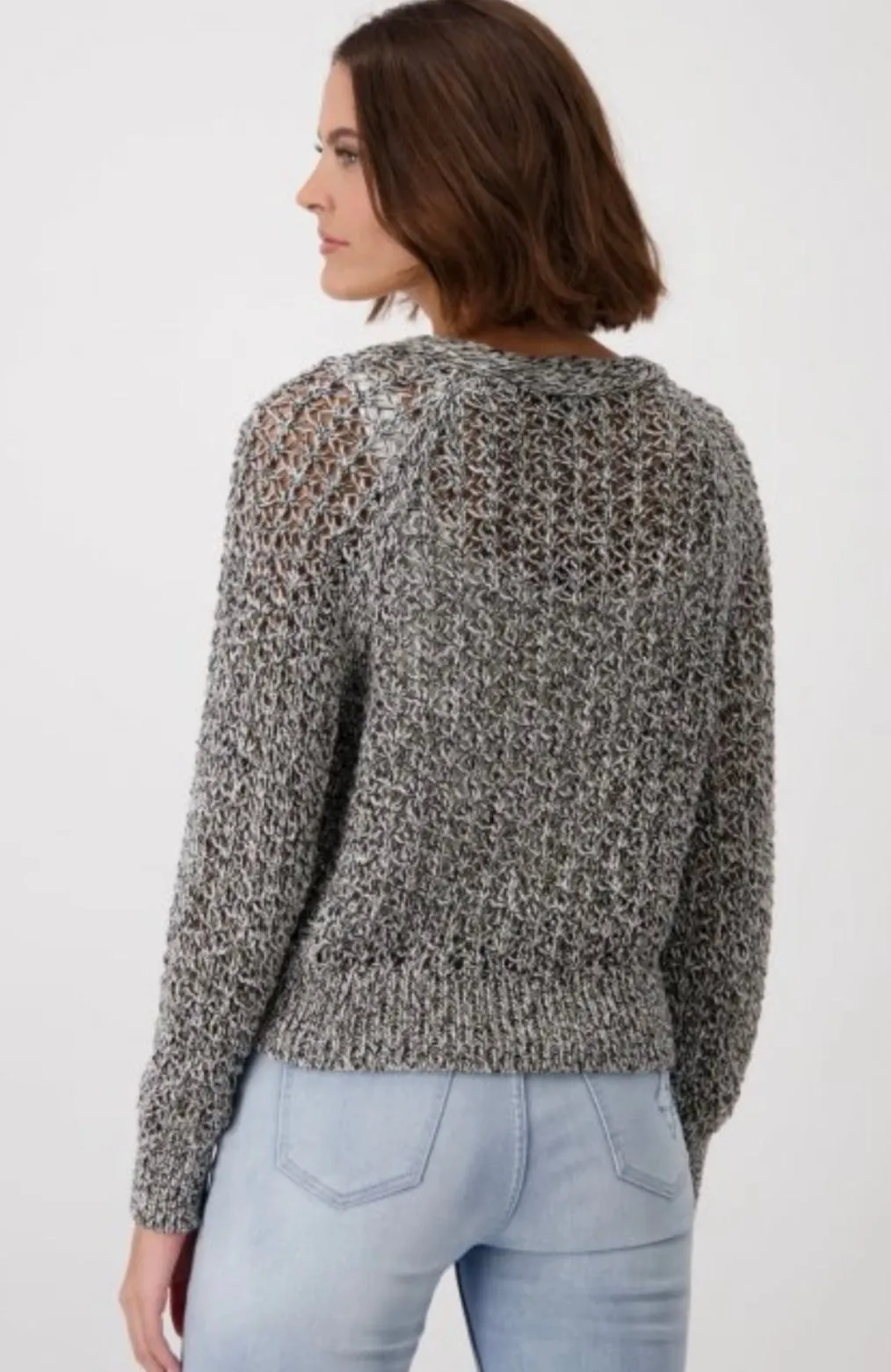 Monari Cardi Jacket 408303 - Sage