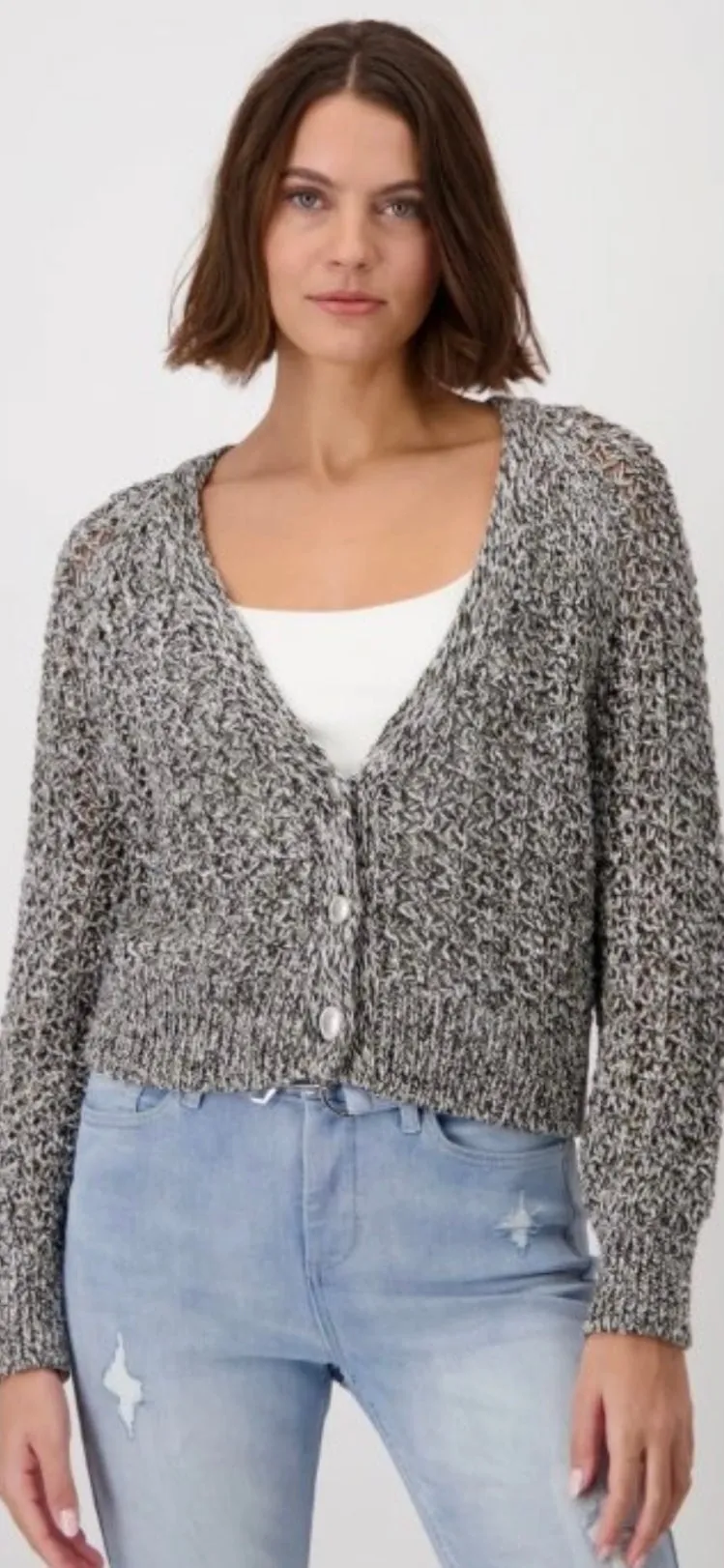 Monari Cardi Jacket 408303 - Sage