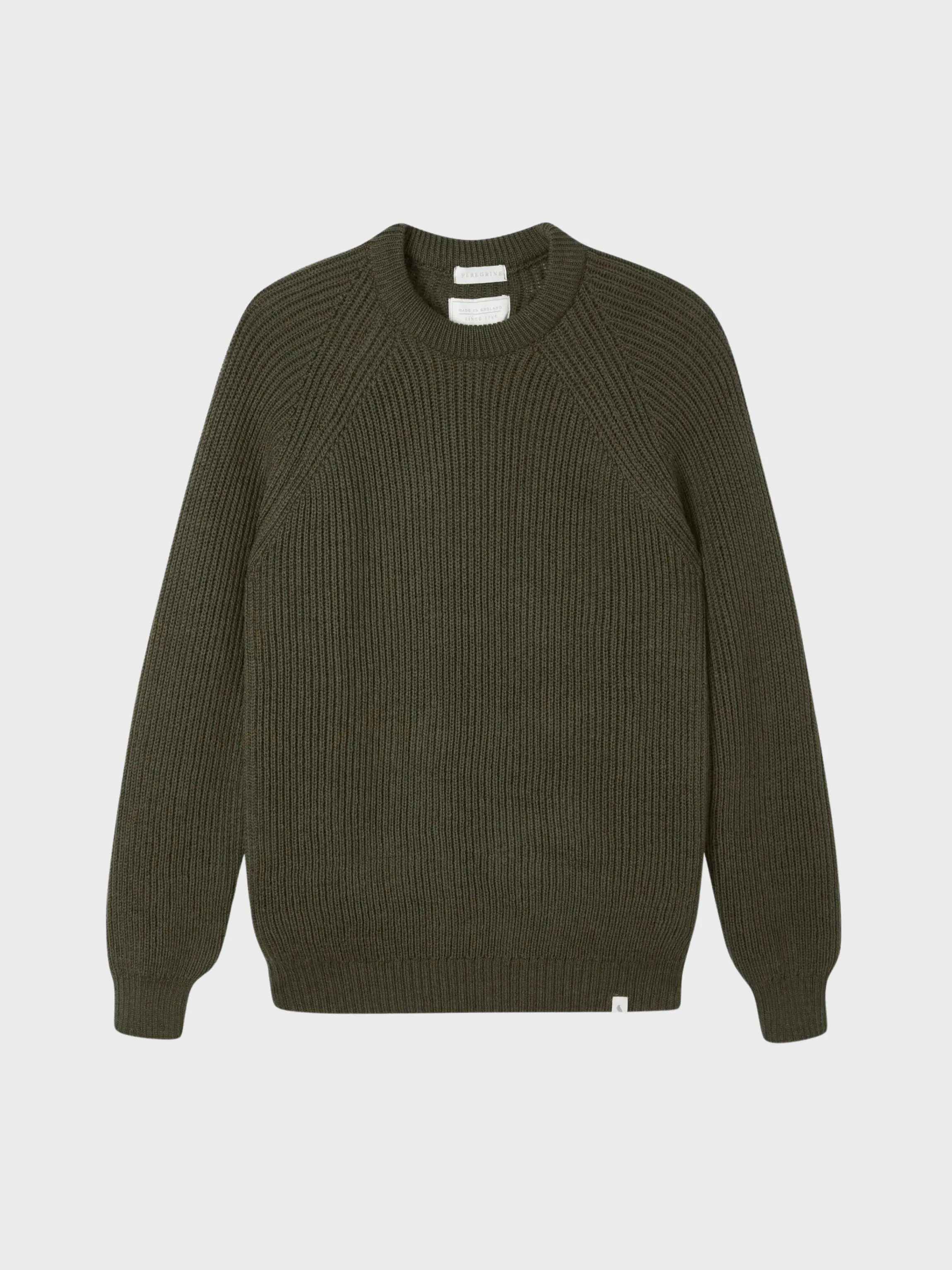 Peregrine Sweater Ford Crew Olive