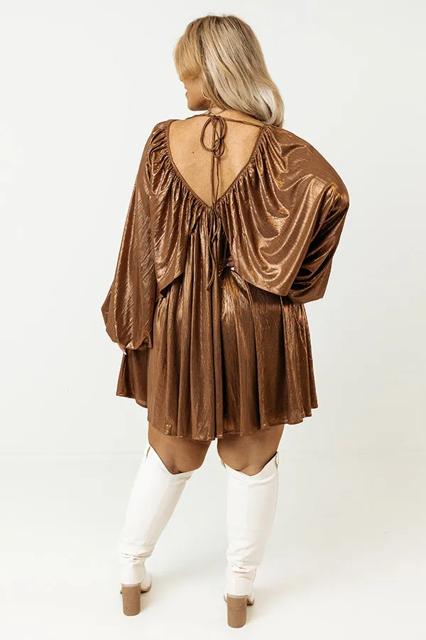 Perfectly Glam Babydoll Dress Curves