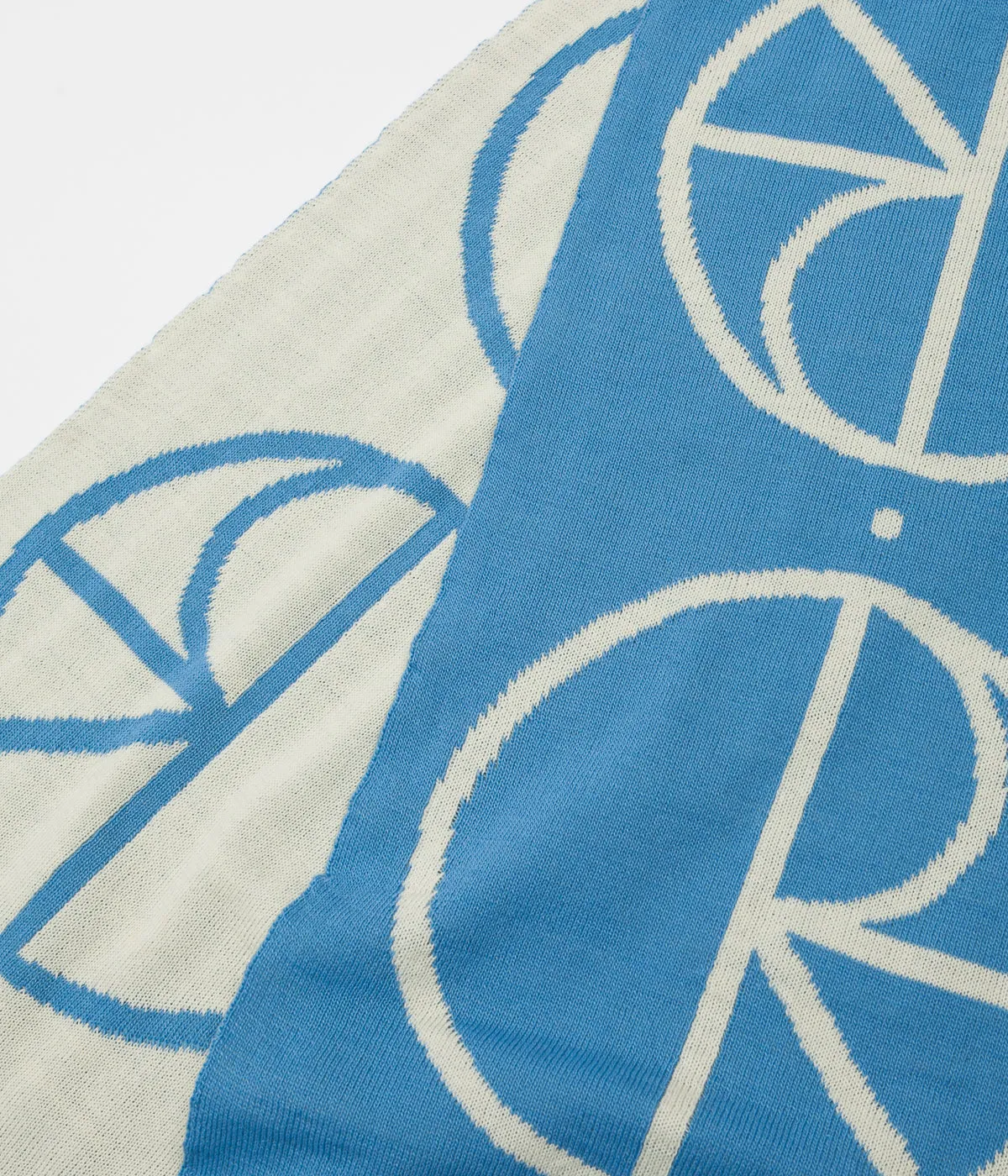 Polar Stroke Logo Scarf - Pool Blue