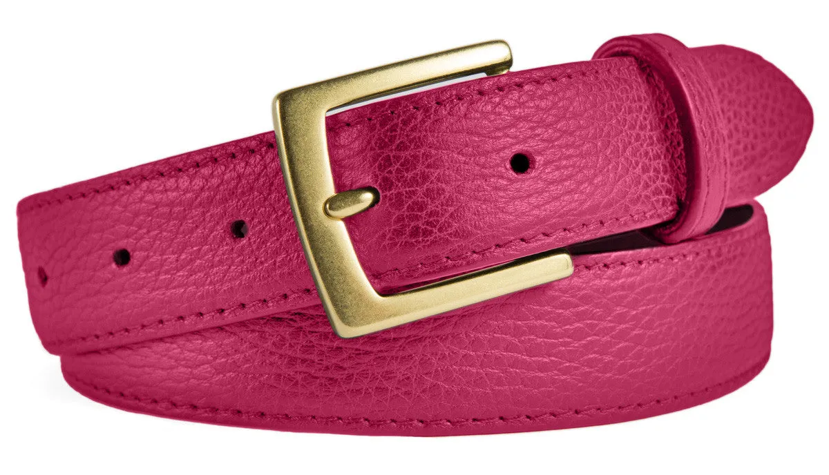 Signature Belt, (1.25") Gold Buckle