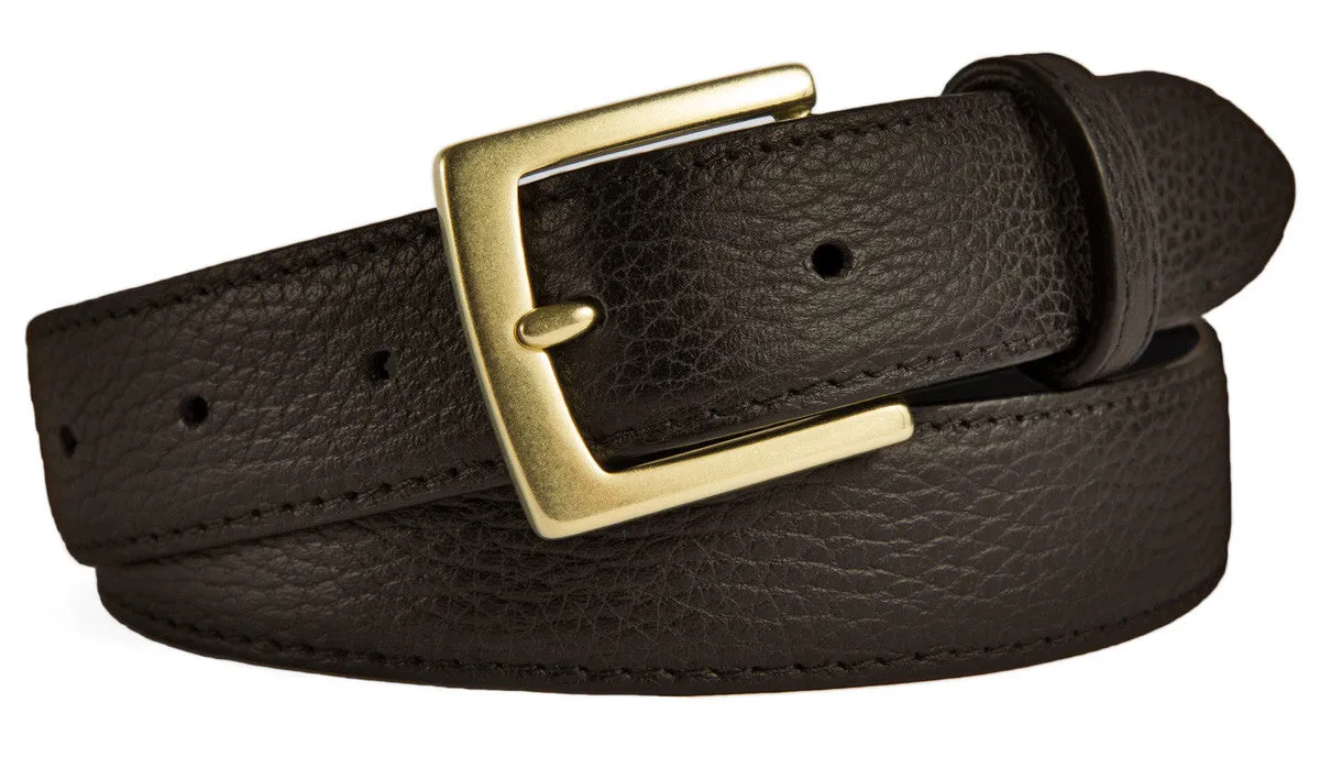 Signature Belt, (1.25") Gold Buckle
