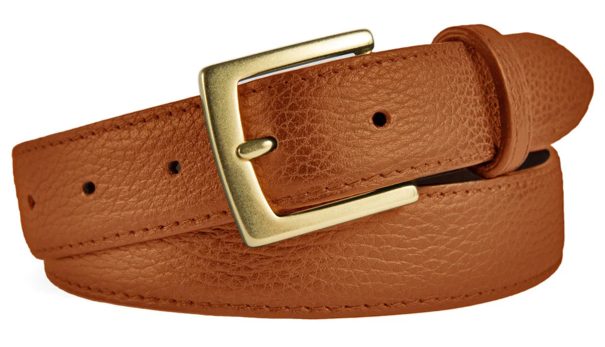 Signature Belt, (1.25") Gold Buckle