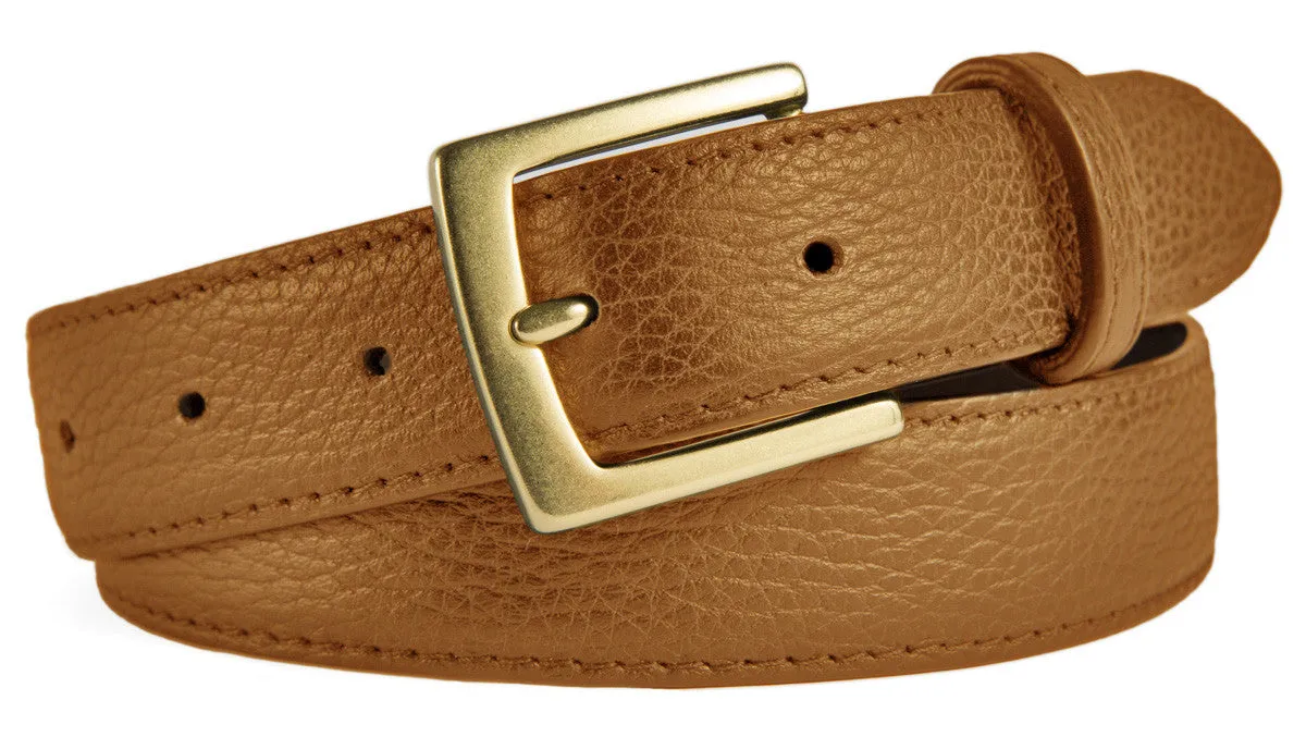 Signature Belt, (1.25") Gold Buckle