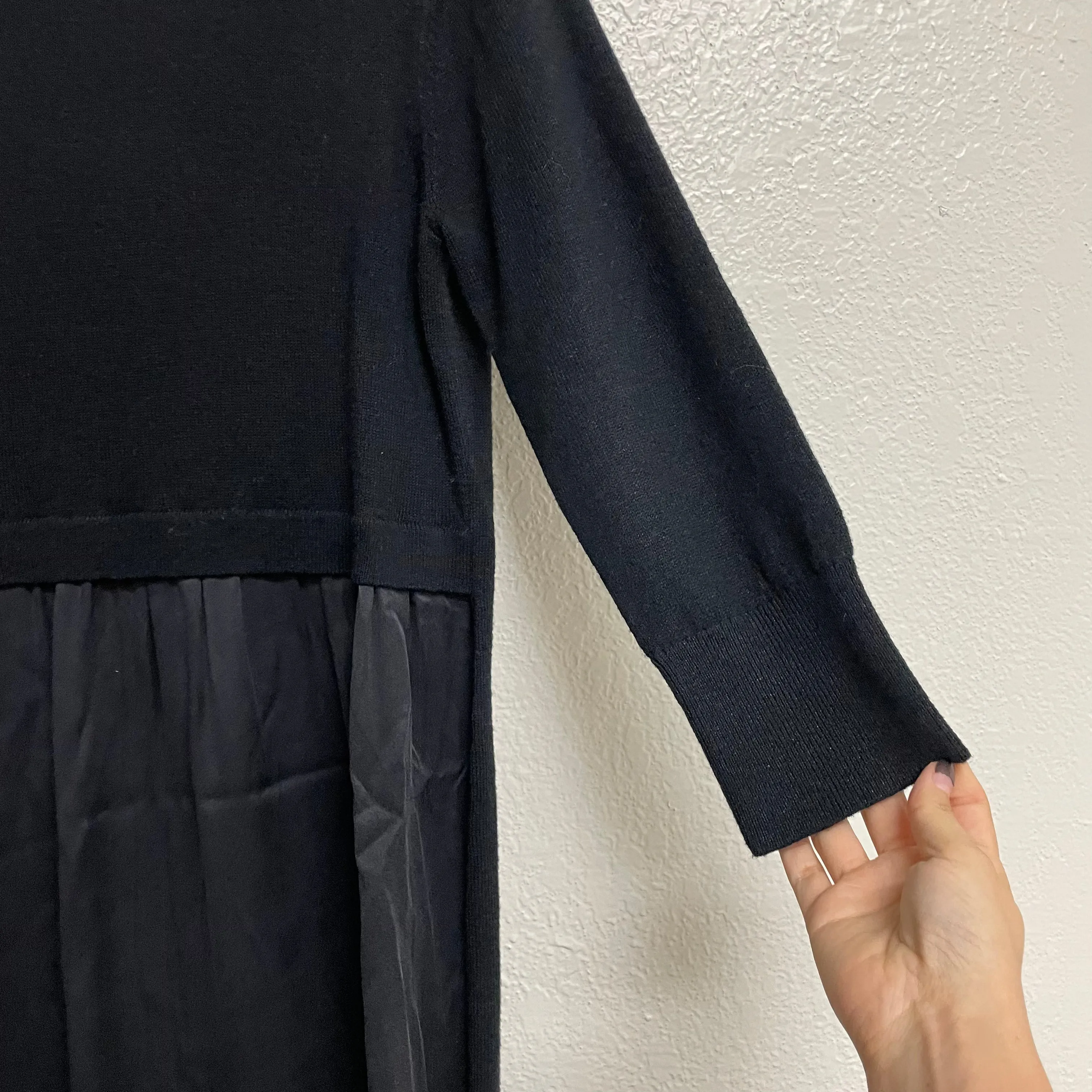 Silk Sweater Dress