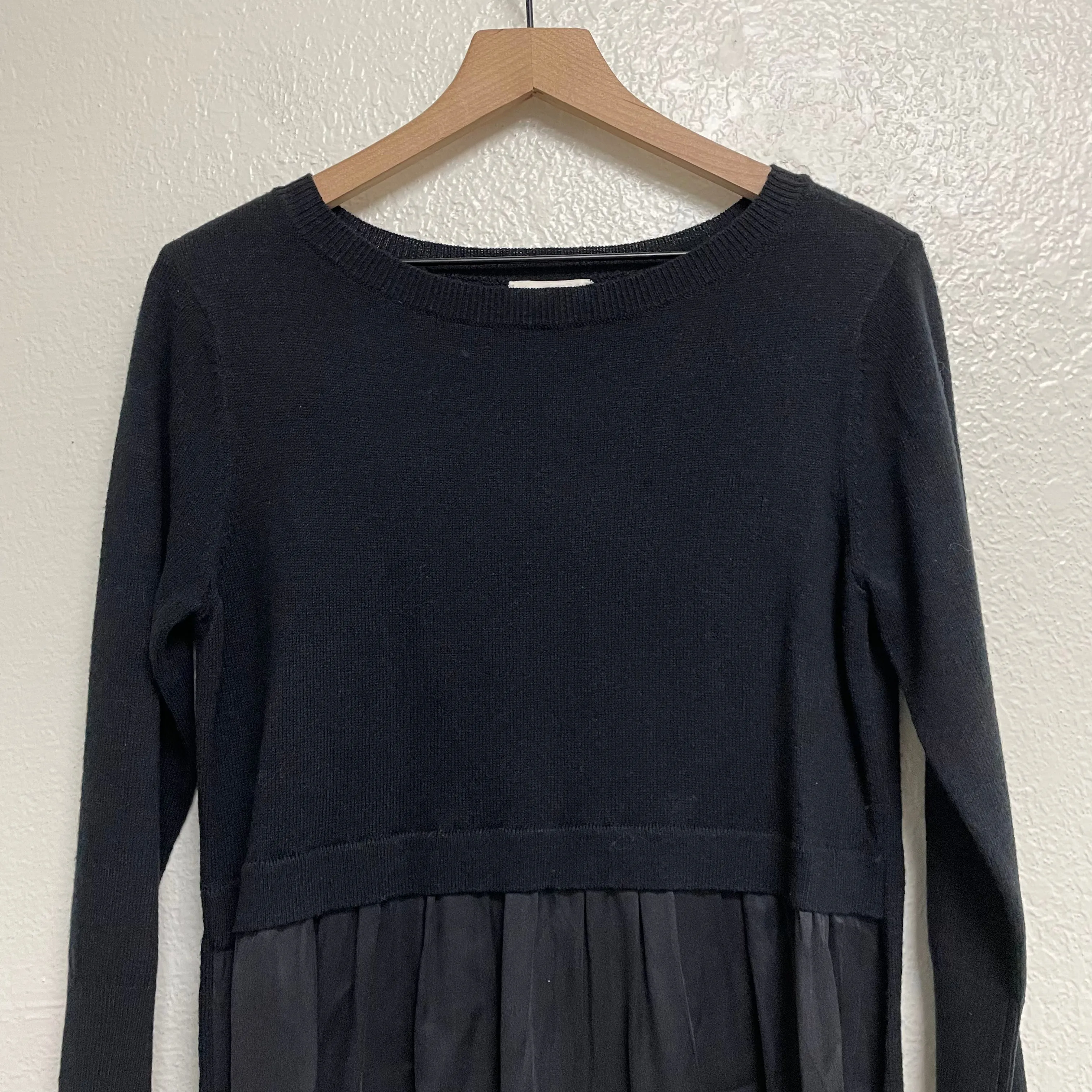 Silk Sweater Dress