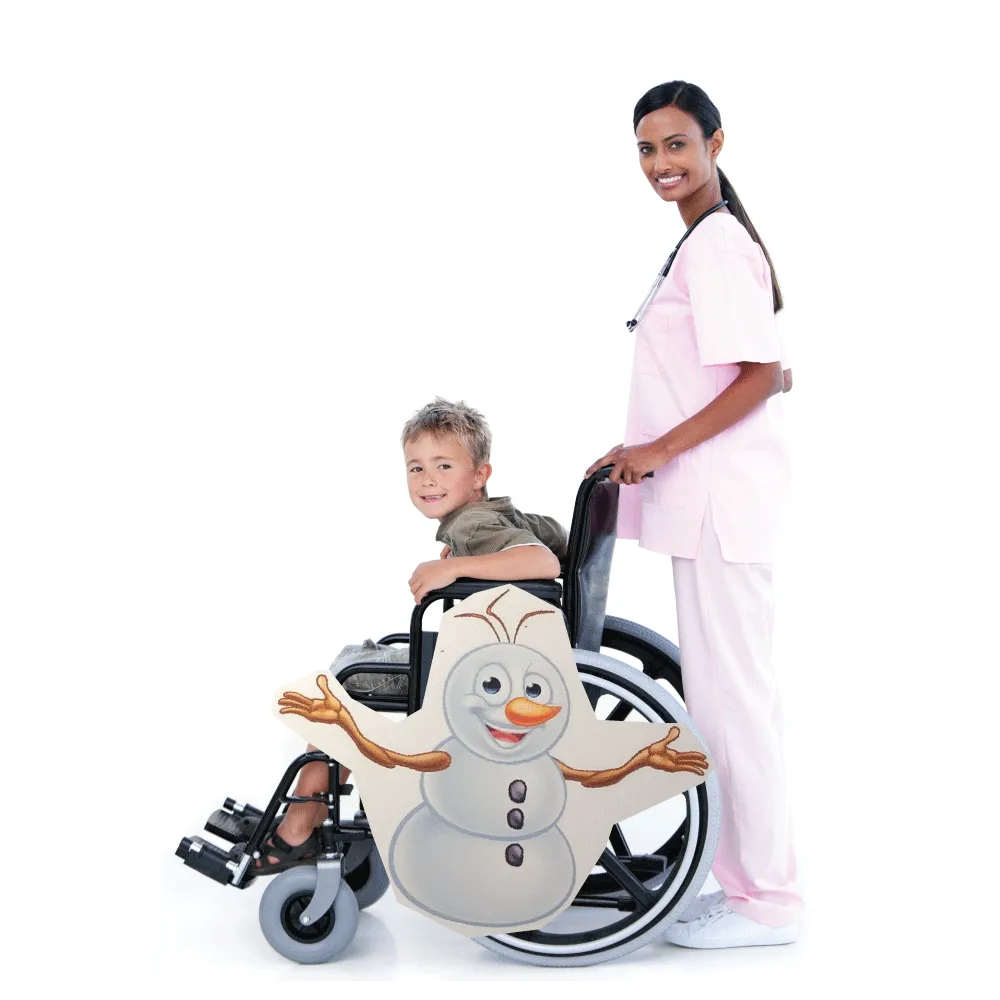 Snowman Olaf Lookalike Wheelchair Costume Child's