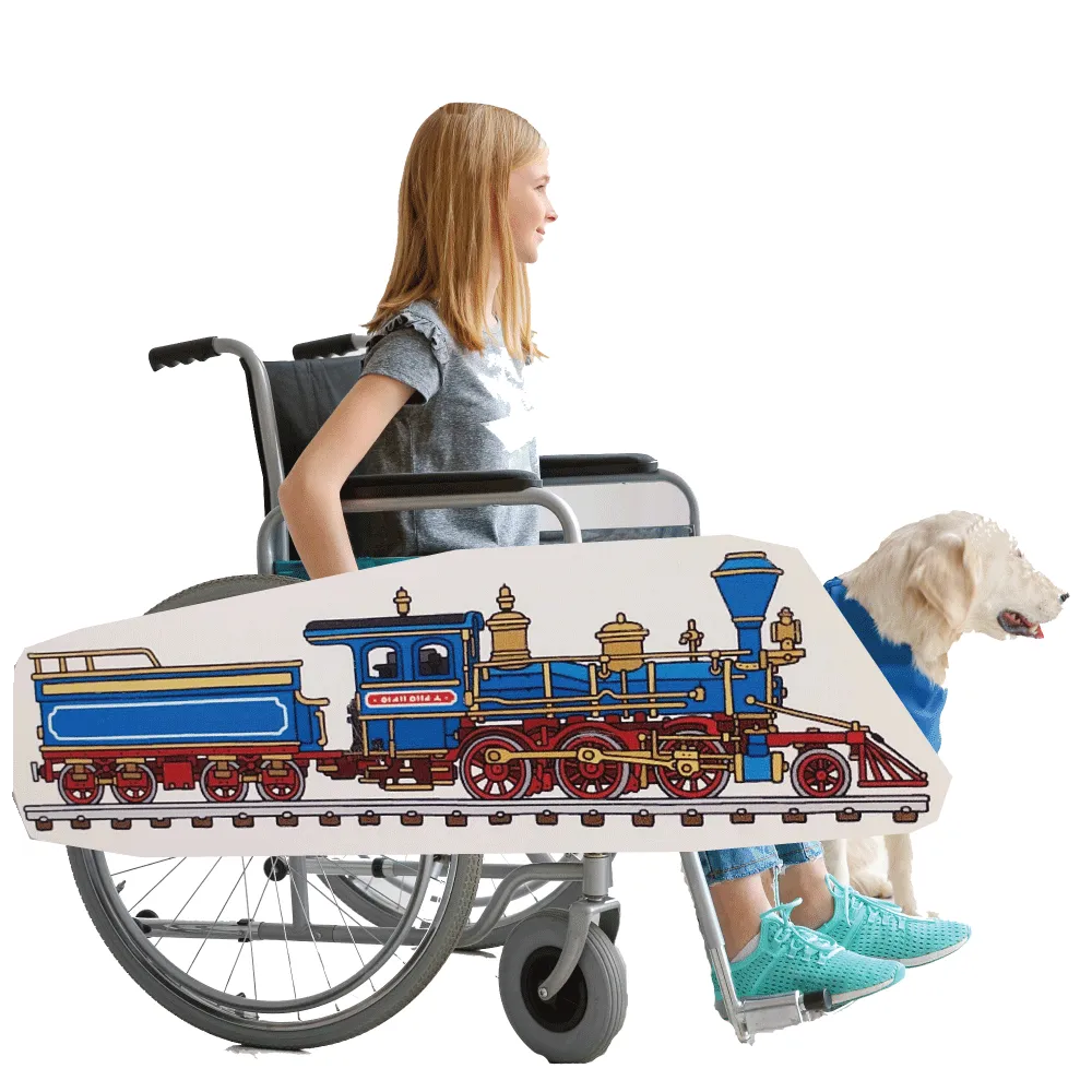 Steam Engine Train Wheelchair Costume Child's