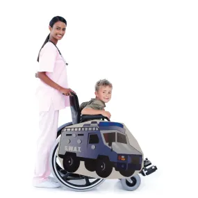 SWAT Truck 2 Wheelchair Costume Child's