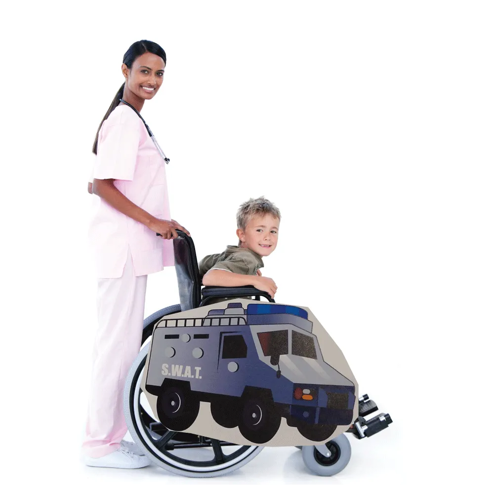 SWAT Truck 2 Wheelchair Costume Child's
