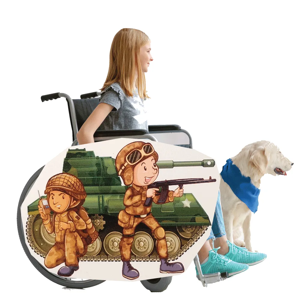 Tank and Kids Wheelchair Costume Child's