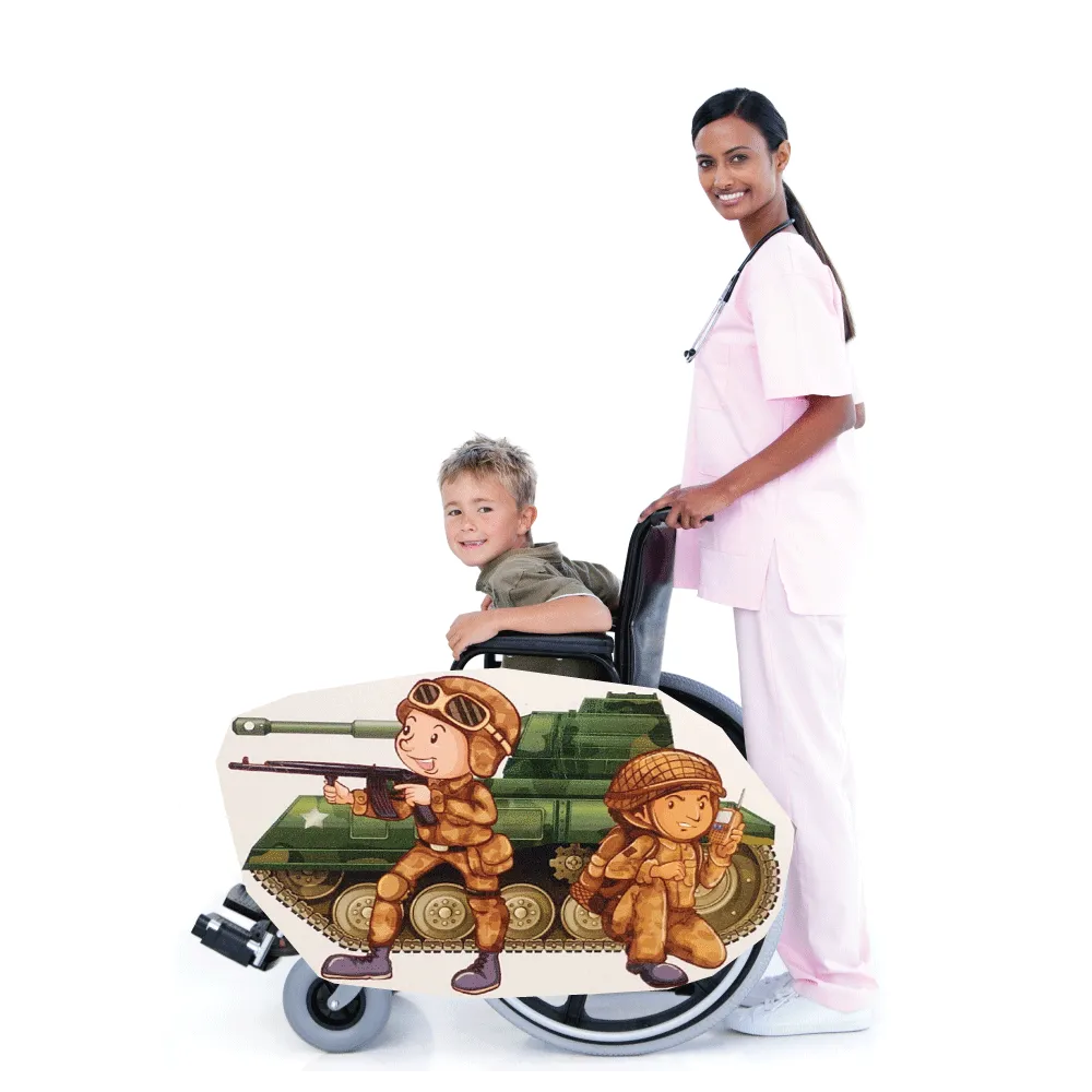 Tank and Kids Wheelchair Costume Child's