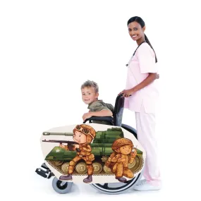 Tank and Kids Wheelchair Costume Child's