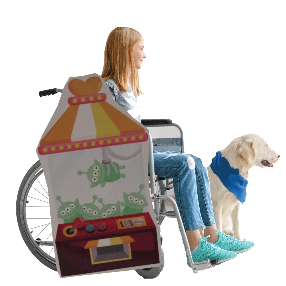 Toy Story Claw Machine Lookalike Wheelchair Costume Child's