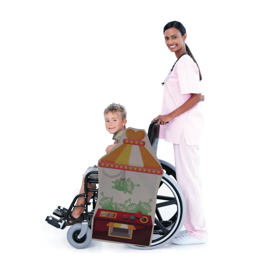 Toy Story Claw Machine Lookalike Wheelchair Costume Child's