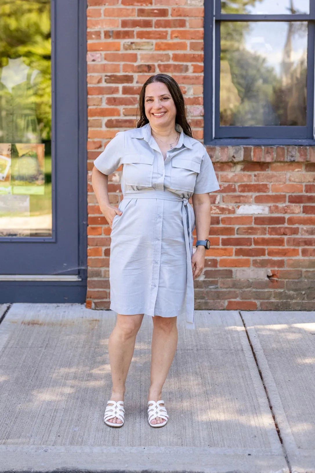 Utility Shirt Dress