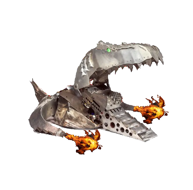Warhead Flames BattleBot Lookalike Wheelchair Costume Child's
