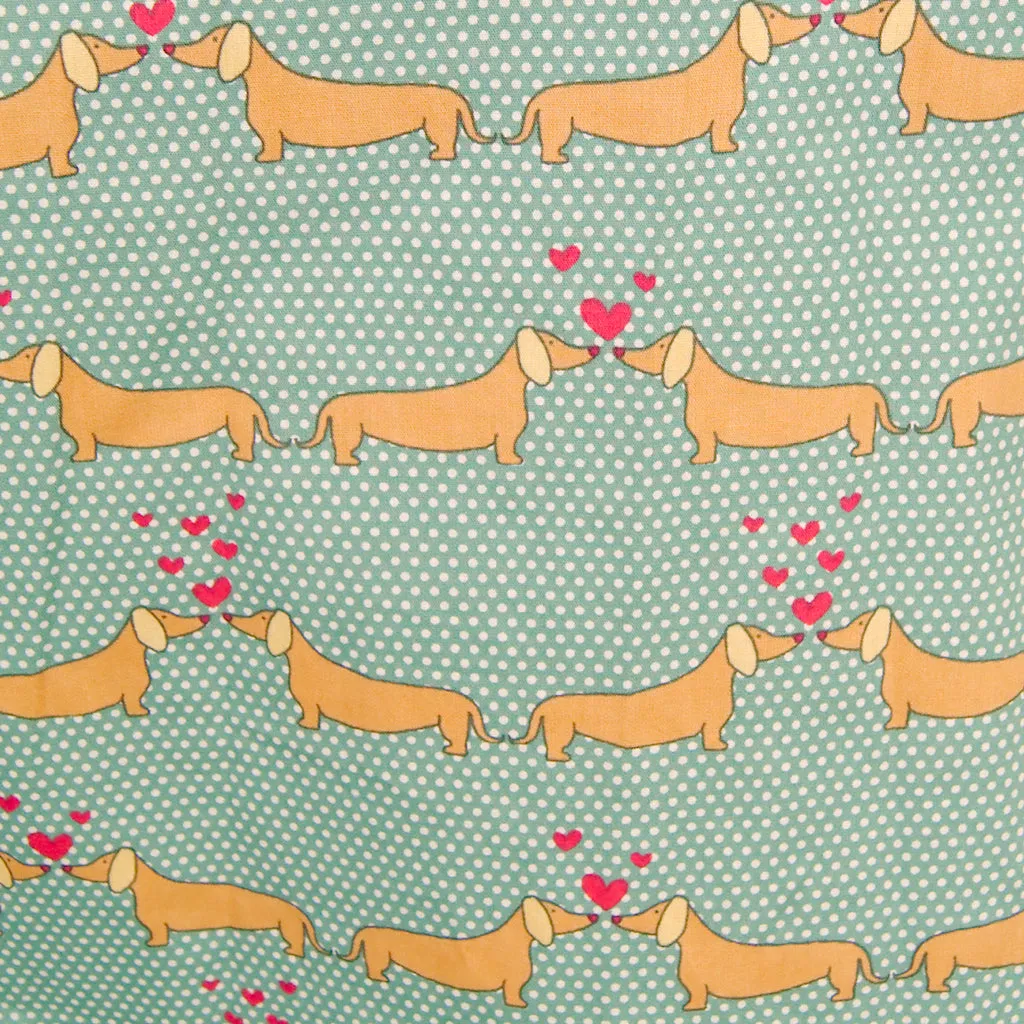 Weiner Dog Love Shirt Dress